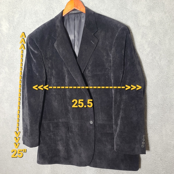 Jones New York Black Corduroy Sport Coat - Picture 9 of 9